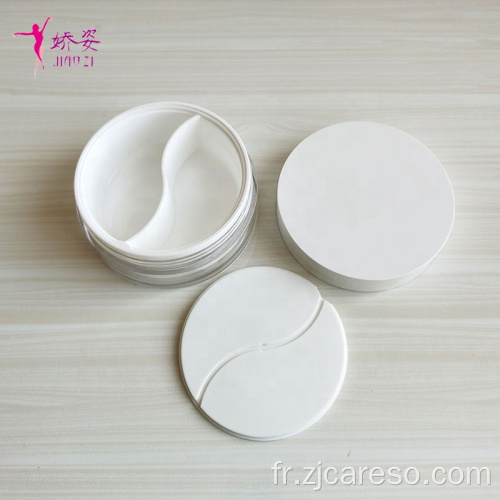 Pot de crème en plastique 50g + 50g pour masque crème pour les yeux